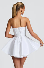 Dionne Mini Dress - Ivory